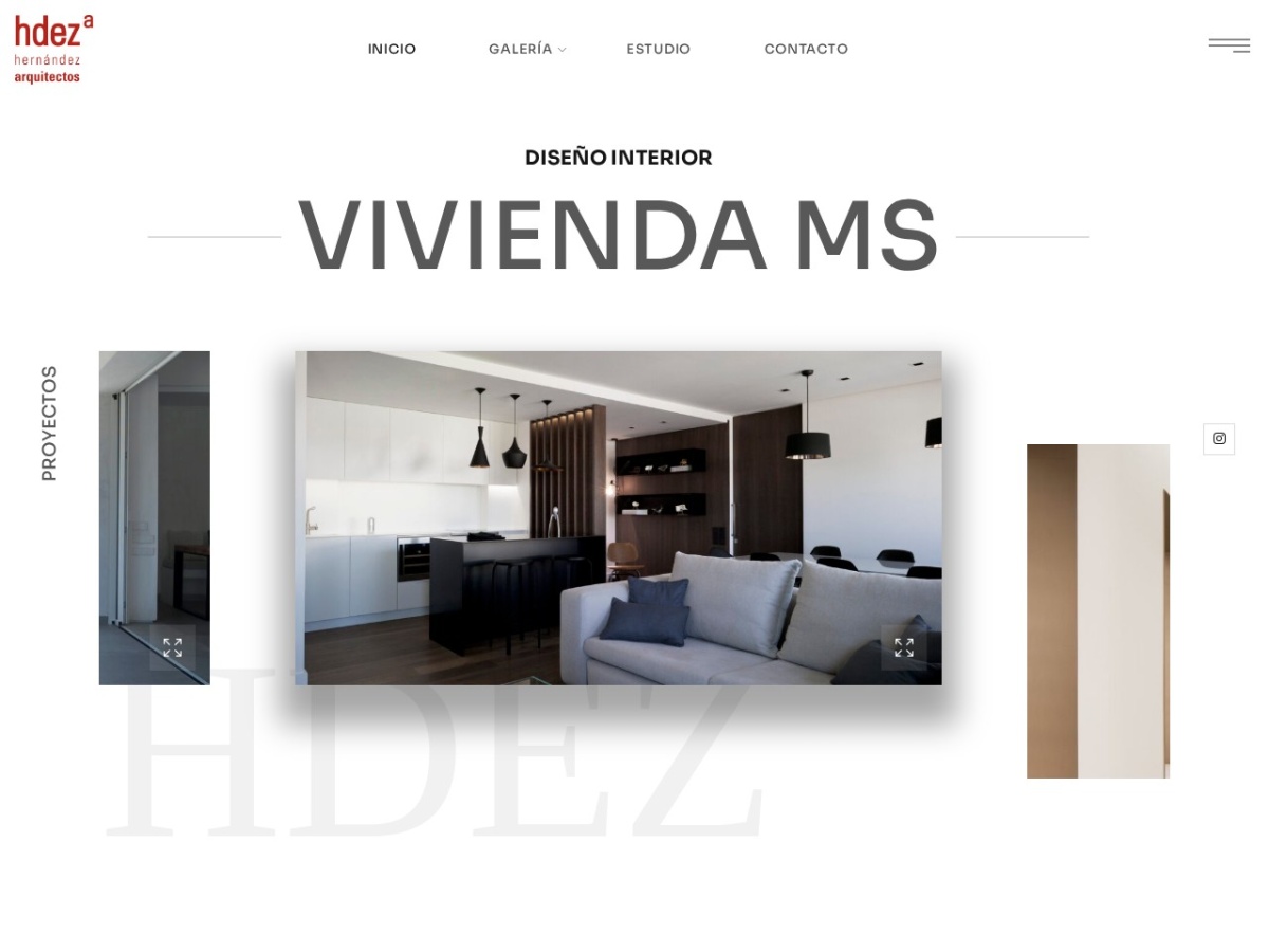 Diseño web de Hernández Arquitectos (hernandezarquitectos.com)