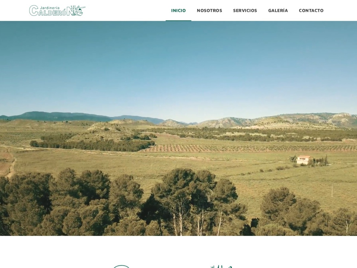 Diseño web de Jardinería Calderón (jardineriacalderon.com)