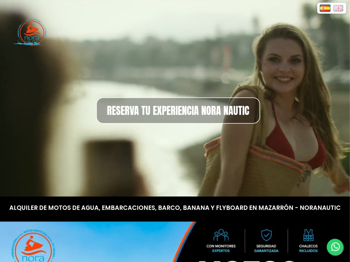 Diseño web de Noranautic (noranautic.com)