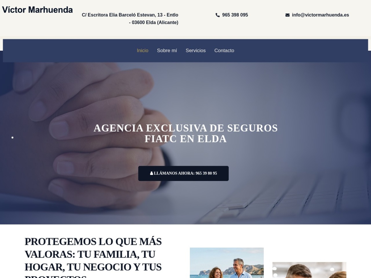 Diseño web de Víctor Marhuenda (victormarhuenda.es)